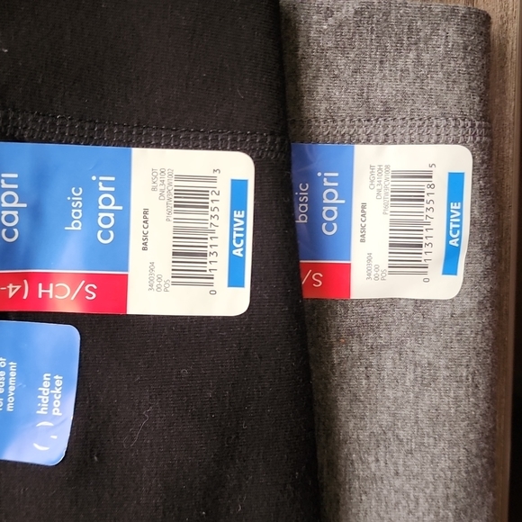 BUNDLE!!! 2X NEW WOMEN'S DANSKIN NOW CAPRI LEGGINGS!!! - Picture 2 of 2